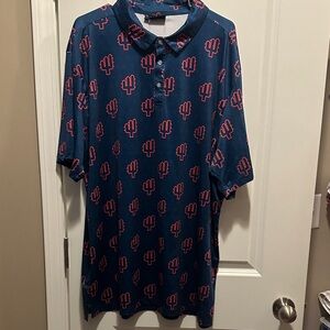 3XL Cactus GOLF Polo Shirt